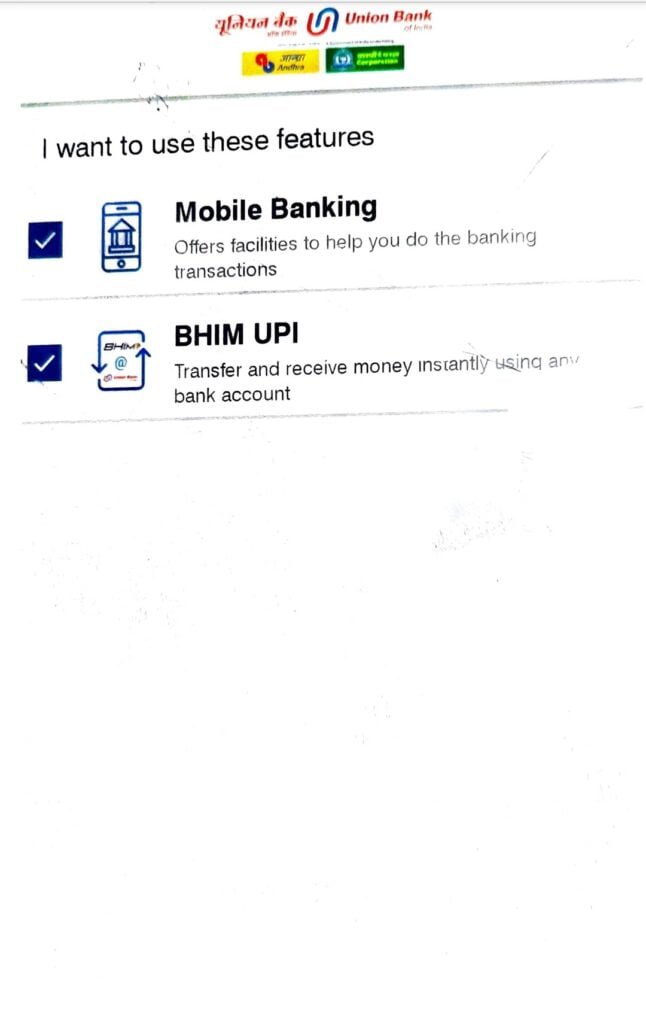 union bank mobile banking  registration