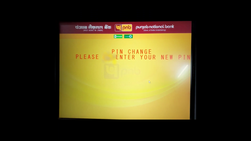 PNB bank ATM card activation