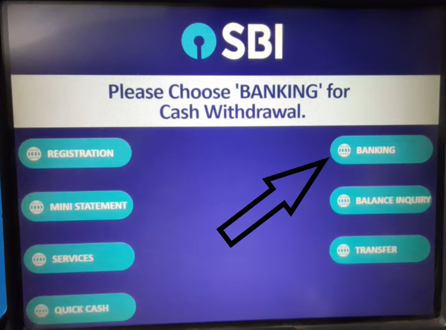 SBI debit card activation