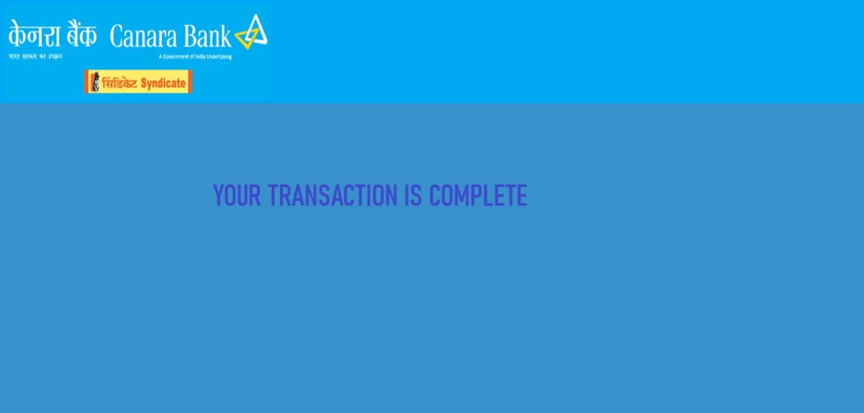 how to create pin for new canara bank debit card